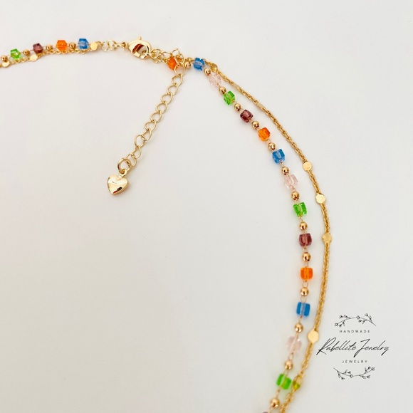 Evil Eye Layered Chain Necklace Mystical Eye Pendant Medallion Necklace - Picture 4 of 5